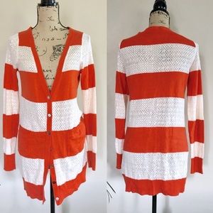 {Little Yellow Bird} eyelet cardigan {C41}